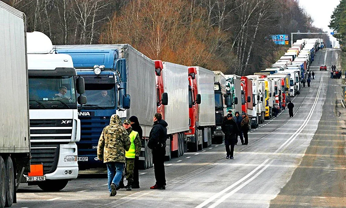 Задержка грузов на белорусско-литовской границе