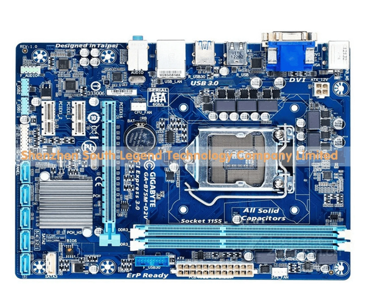 материнская плата gigabyte ga-b75-d3